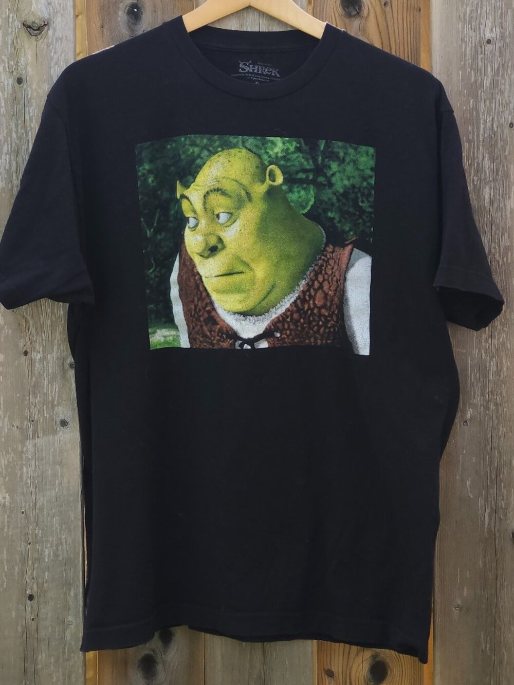 DREAMWORKS SHREK T-Shirt Size XL Official SHREK face